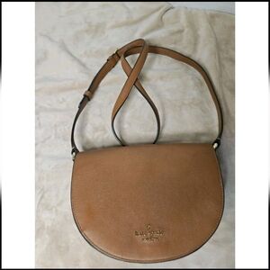 Kate Spade Tan Leather Crossbody Bag